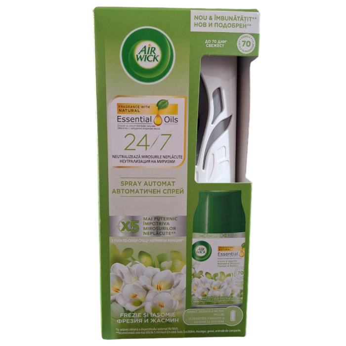 Освіжувач повітря автоматичний Airwick Freshmatic Фрезія та жасмин, 250 мл (111491) - 